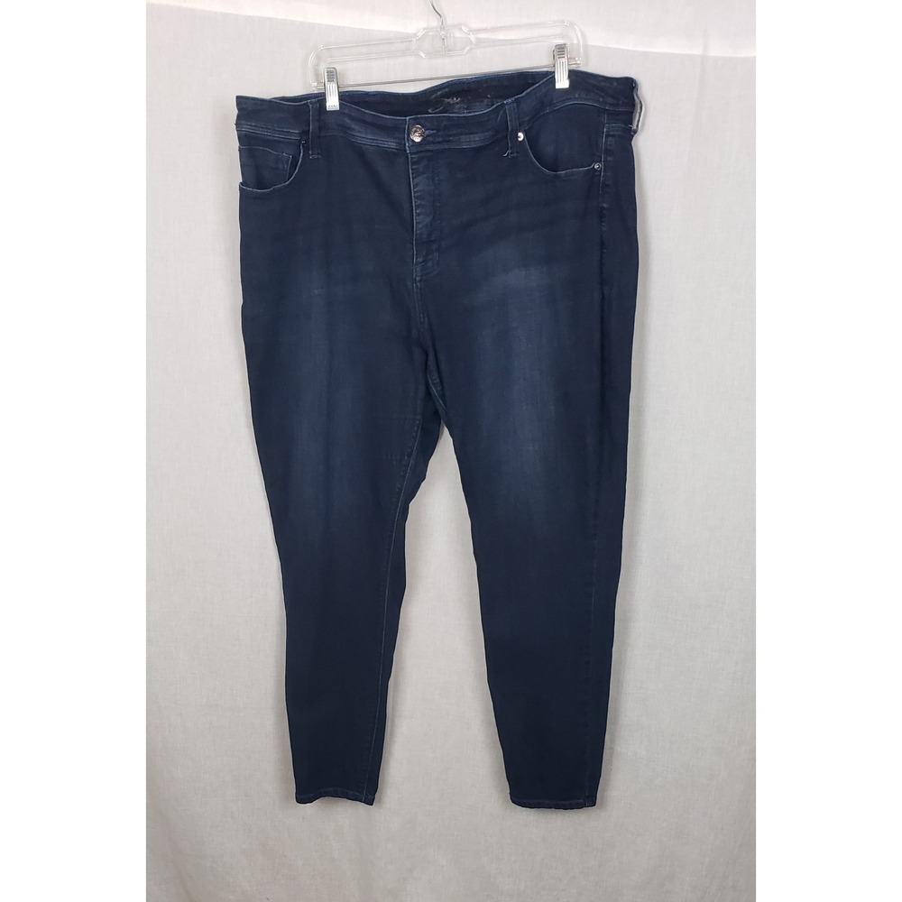Seven7 Mens Skinny Jeans Oblivion Dark Wash Stretch Denim 24 Casual Dad‎